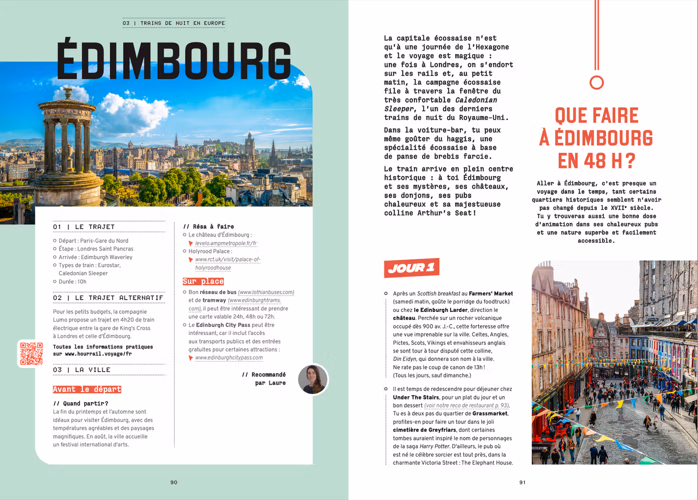 Cover of the book Voyager en train avec HOURRAIL